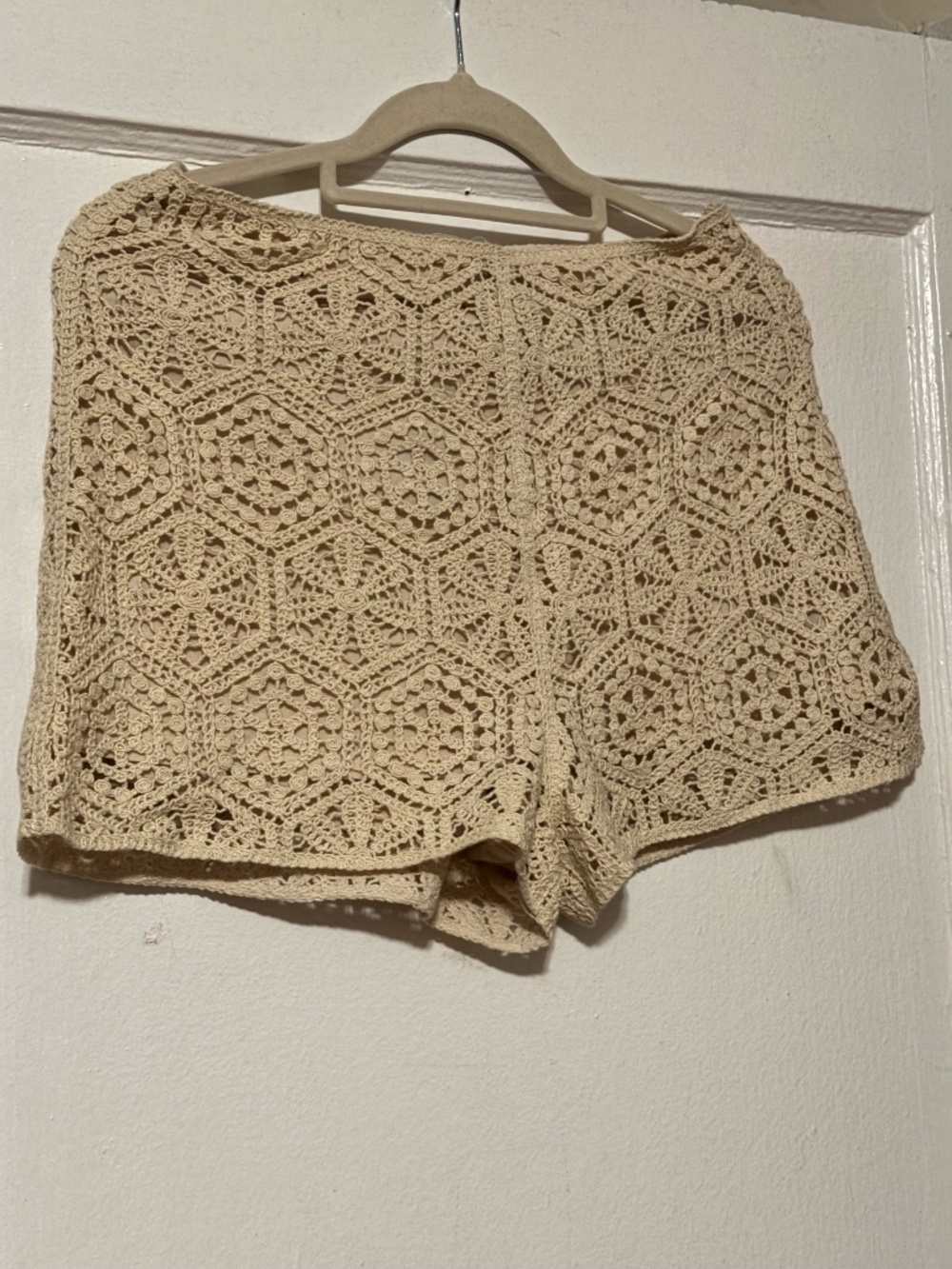 H&M Crochet Beach Shorts